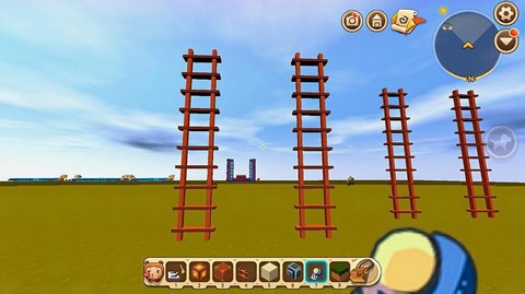 迷你世界的梯子怎么做