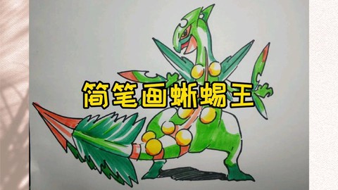 神奇宝贝怎么画视频