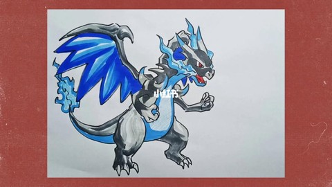 神奇宝贝怎么画视频[图2]